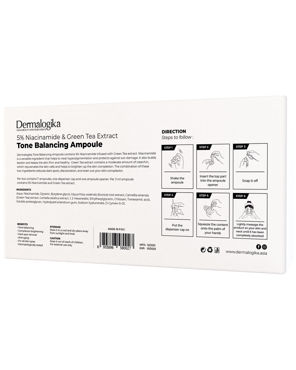 Dermalogika Tone Balancing Ampoule - Image 4